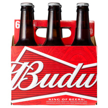 Load image into Gallery viewer, Budweiser Lager Beer Bottle 330mL - Liquor Lab