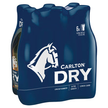 Load image into Gallery viewer, Carlton Dry Bottles 330mL

