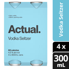 Load image into Gallery viewer, Actual Vodka Seltzer Cans 300mL
