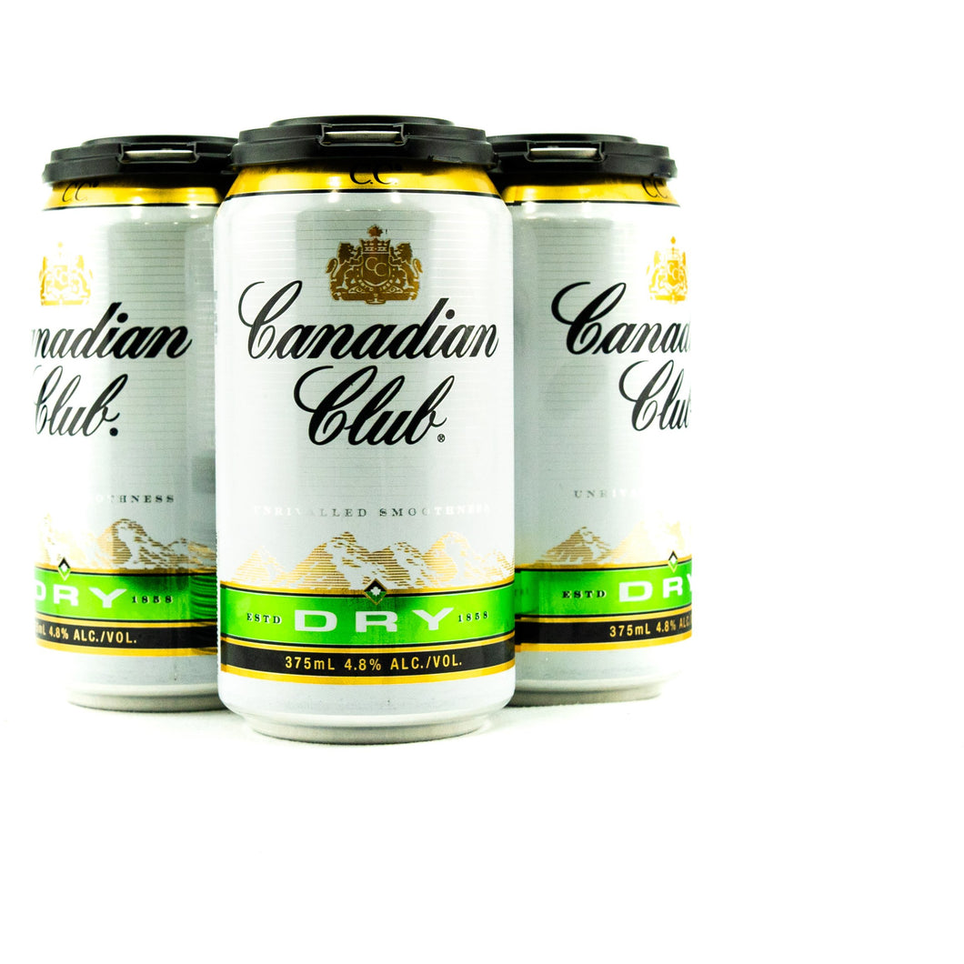 Canadian Club & Dry Cans 375mL