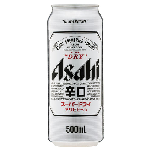 Asahi Super Dry Cans 500ml