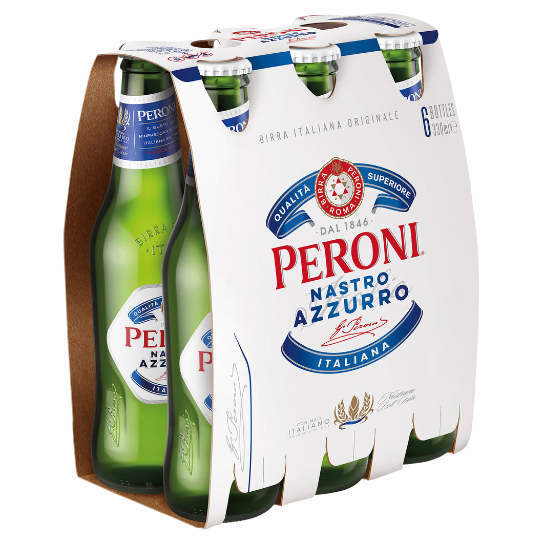 Peroni Nastro Azzurro Bottles 330mL