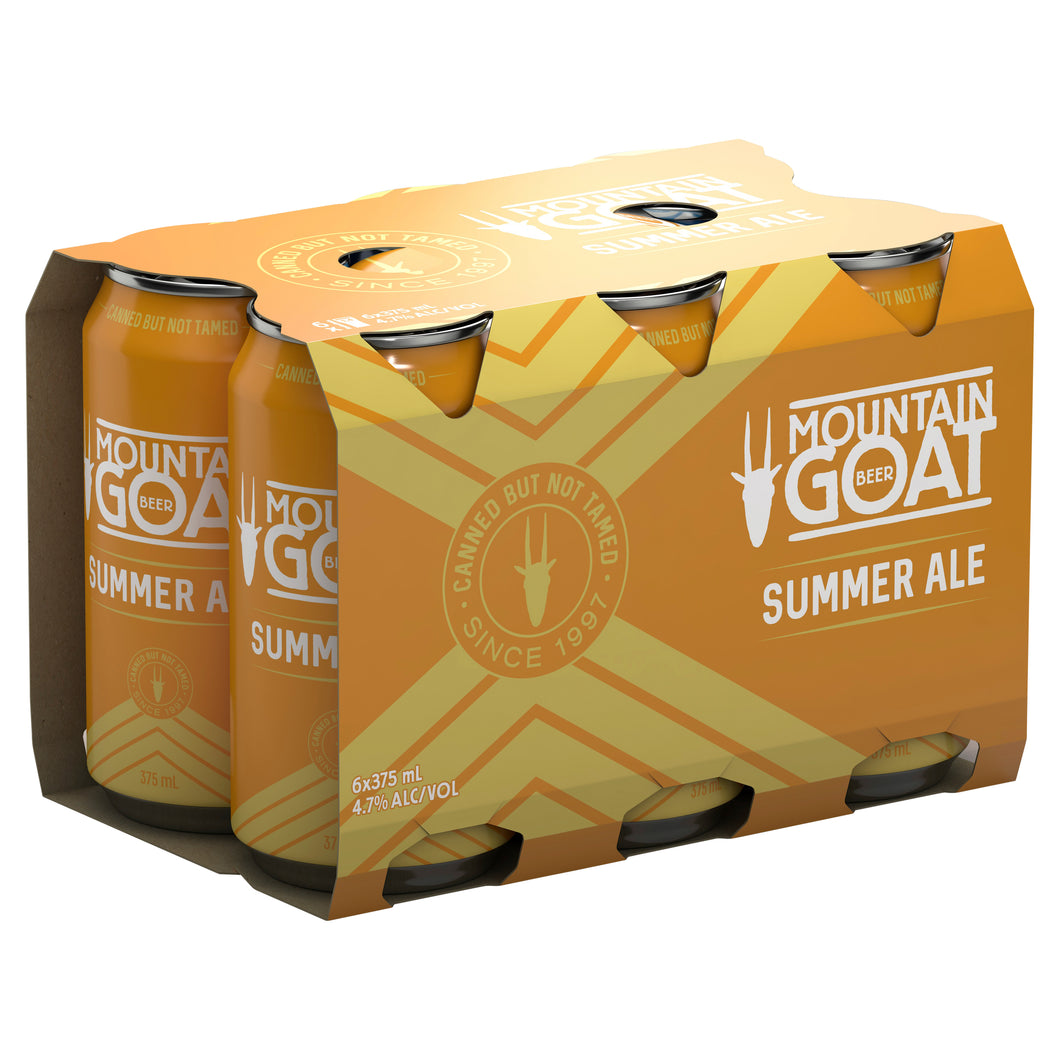 Mountain Goat Summer Ale Cans 375mL