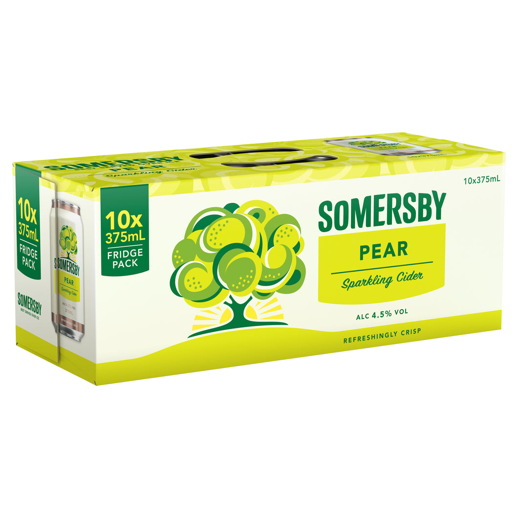 Somersby Pear Cider 375ml Cans 10 Pack