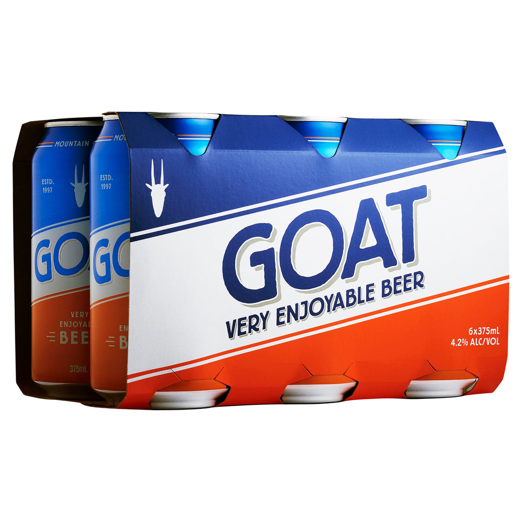 Mountain Goat Very Enjoyable Beer Cans 375ml
