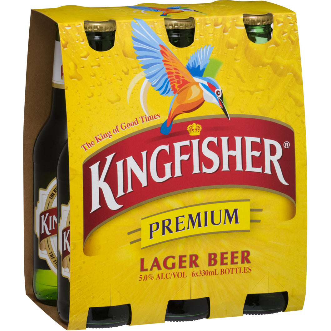 Kingfisher Lager 330mL