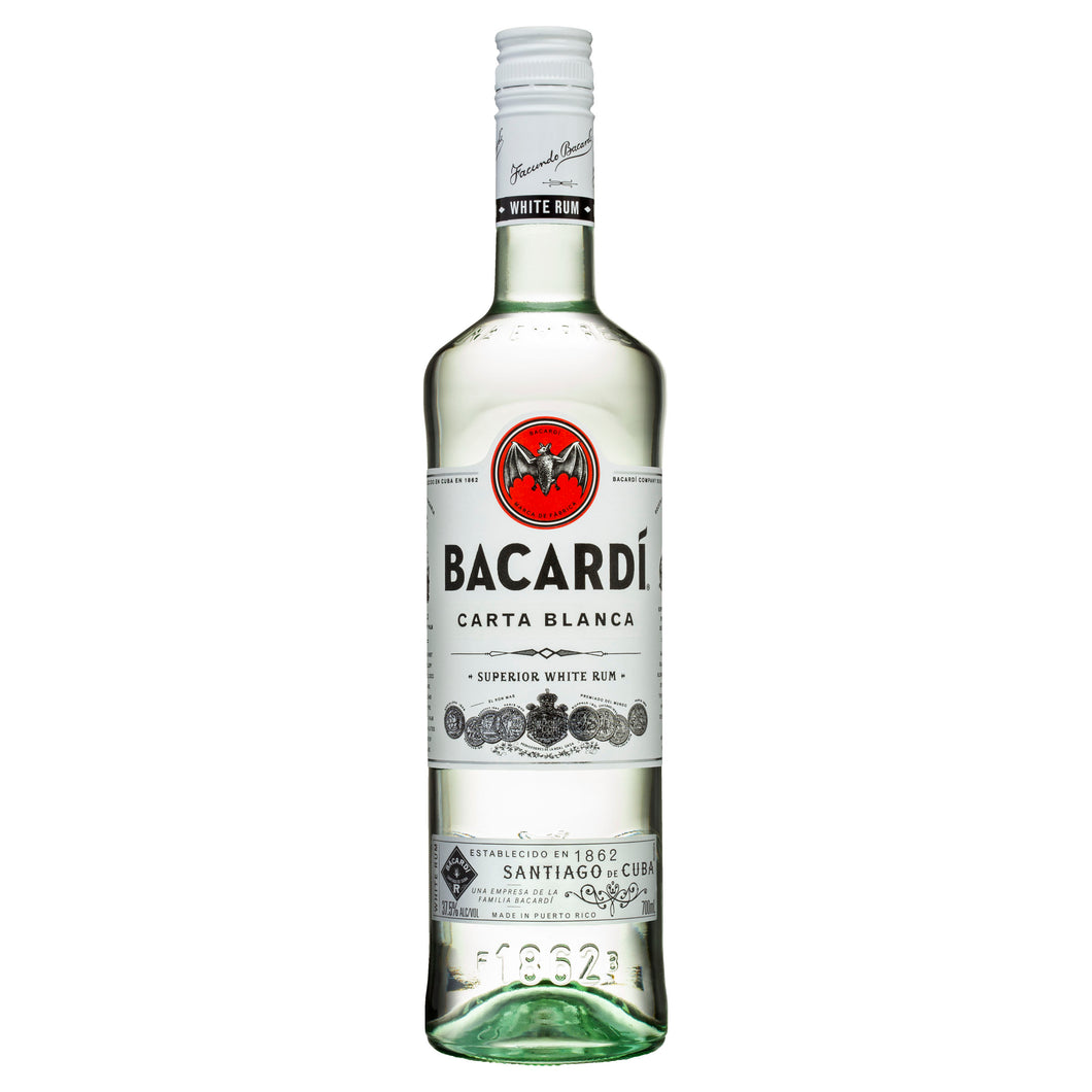 Bacardi Carta Blanca Superior White Rum 700ml