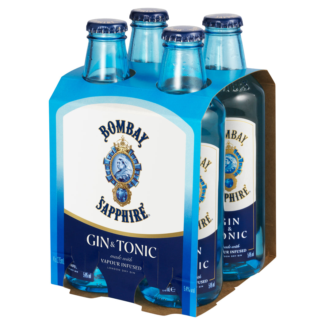 Bombay Sapphire Gin & Tonic 275ml