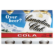 Load image into Gallery viewer, Canadian Club Whisky &amp; Cola Cans 375mL 4.8%
