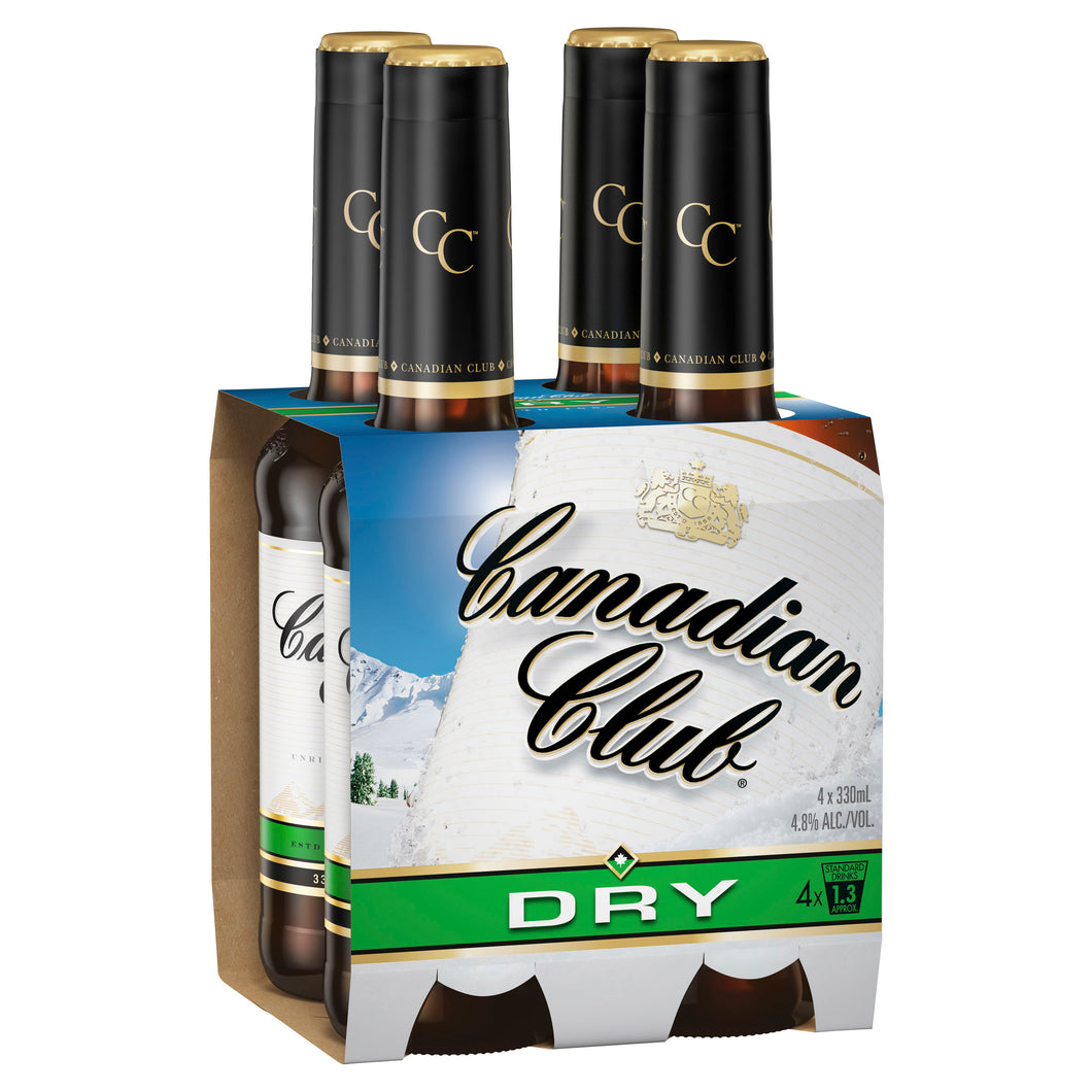 Canadian Club Whisky & Dry 330mL - Liquor Lab