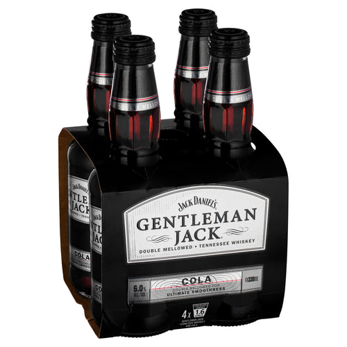 Gentleman Jack Rare Tennessee Whiskey & Cola 330mL - Liquor Lab