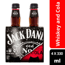 Load image into Gallery viewer, Jack Daniel&#39;s &amp; Cola Bottles 330mL - Liquor Lab

