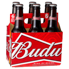Load image into Gallery viewer, Budweiser Lager Beer Bottle 330ml
