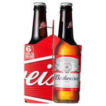 Load image into Gallery viewer, Budweiser Lager Beer Bottle 330mL - Liquor Lab
