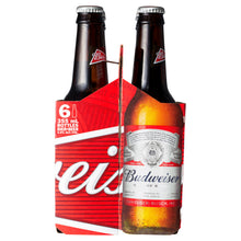 Load image into Gallery viewer, Budweiser Lager Beer Bottle 330mL
