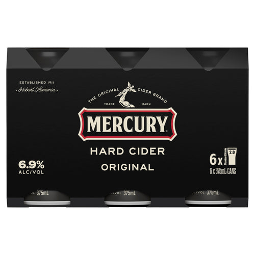 Mercury Hard Cider 6.9% Cans 375mL - Liquor Lab