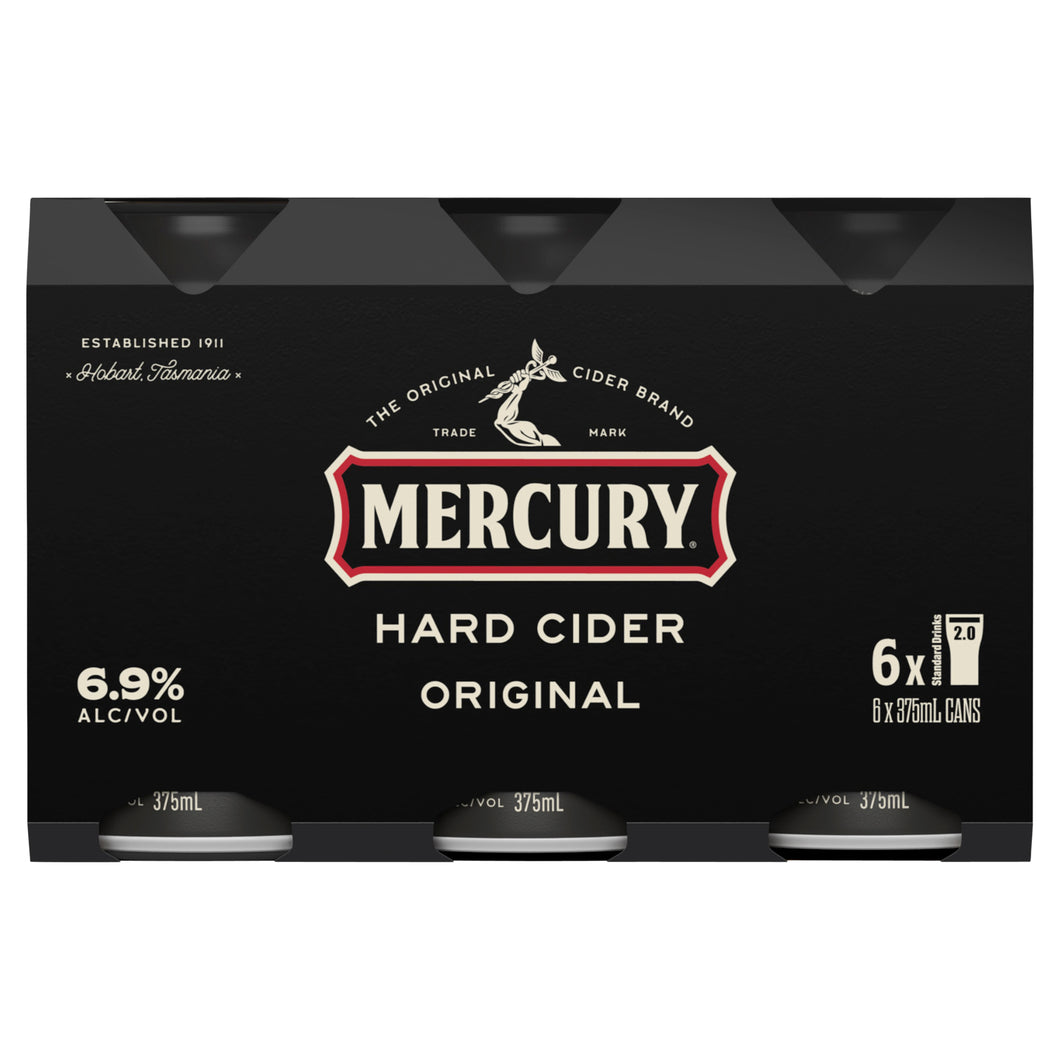 Mercury Hard Cider 6.9% Cans 375mL