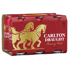 Load image into Gallery viewer, Carlton Draught Cans 375mL

