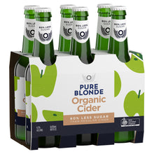 Load image into Gallery viewer, Pure Blonde Organic Apple Cider Bottles 355mL
