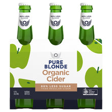 Load image into Gallery viewer, Pure Blonde Organic Apple Cider Bottles 355mL
