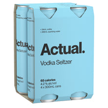 Load image into Gallery viewer, Actual Vodka Seltzer Cans 300ml

