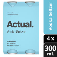 Load image into Gallery viewer, Actual Vodka Seltzer Cans 300mL - Liquor Lab

