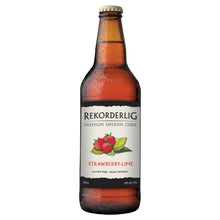 Load image into Gallery viewer, Rekorderlig Premium Strawberry &amp; Lime Cider 500mL
