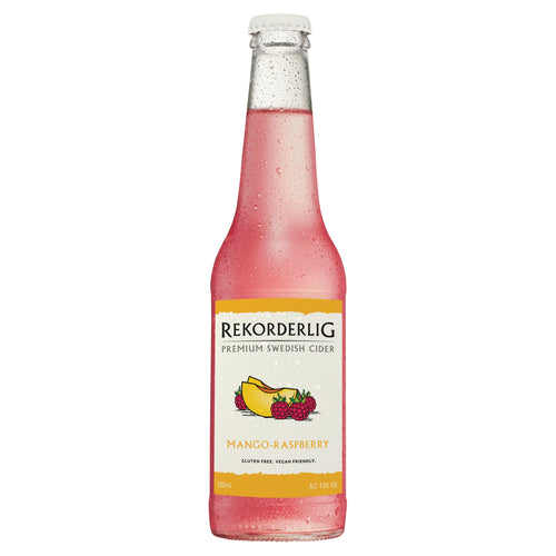 Rekorderlig Mango Raspberry Cider Bottles 330mL - Liquor Lab