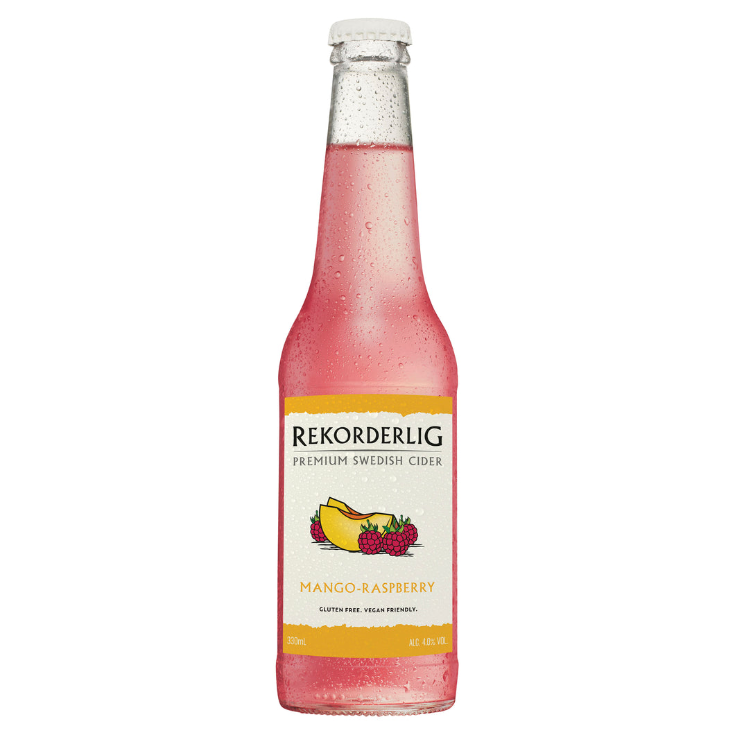 Rekorderlig Mango Raspberry Cider Bottles 330mL