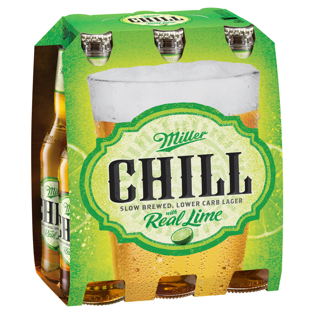 Miller Chill with Lime Lager 330mL