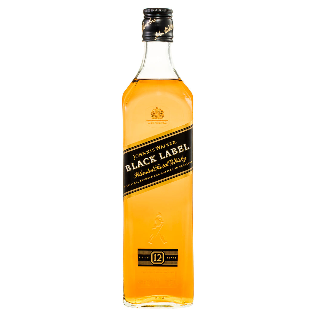 Johnnie Walker Black Label Blended Scotch Whisky Aged 12 Years 700ml