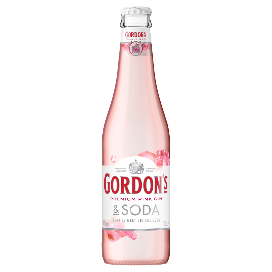 GORDON'S Premium Pink GIN & SODA - Liquor Lab
