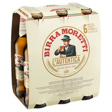 Load image into Gallery viewer, Birra Moretti Lager Bottles 330mL

