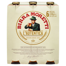 Load image into Gallery viewer, Birra Moretti Lager Bottles 330mL - Liquor Lab
