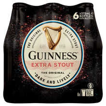 Load image into Gallery viewer, Guinness Extra Stout 6 x 375mL Bottle - Liquor Lab
