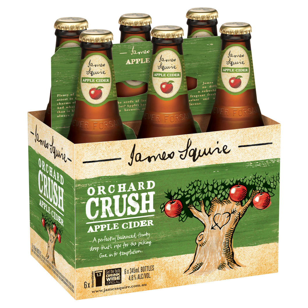 James Squire Orchard Crush Apple Cider 345mL