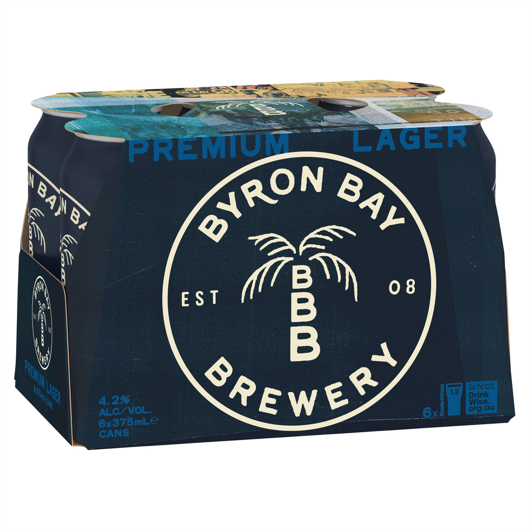 Byron Bay Brewery Premium Lager 355mL