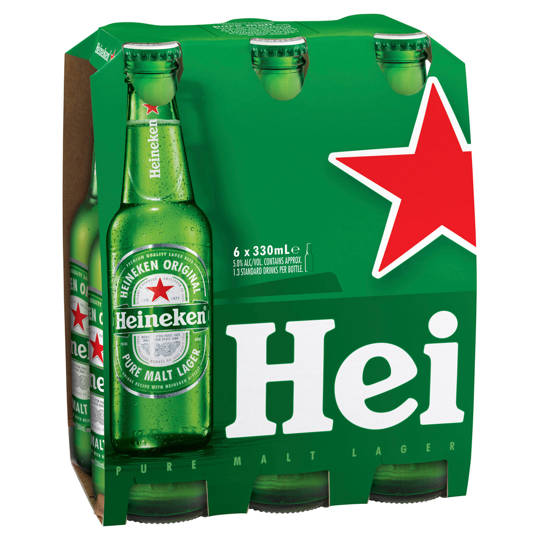 Heineken 330mL bottles