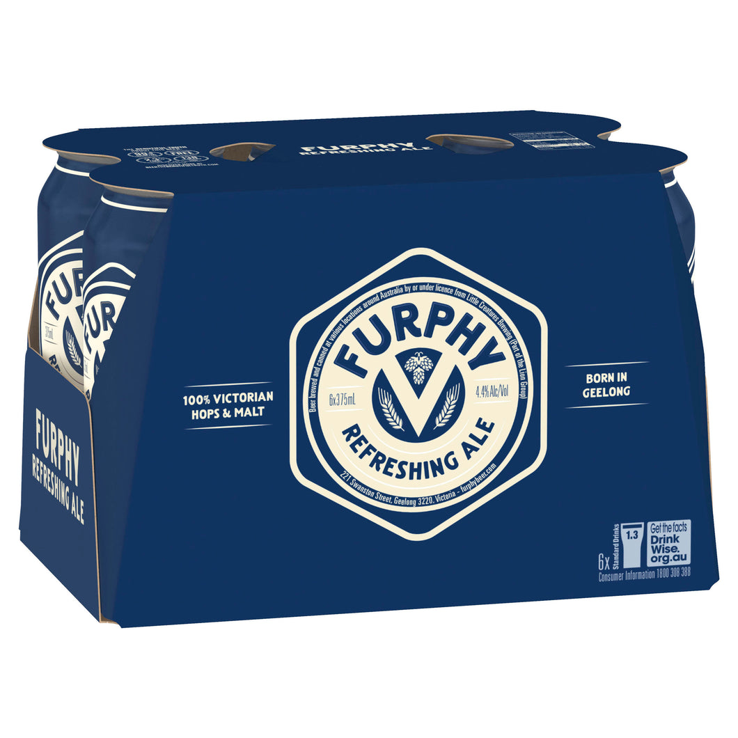 Furphy Refreshing Ale Cans 375ml