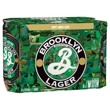 Load image into Gallery viewer, Brooklyn Lager Cans 355mL - Liquor Lab
