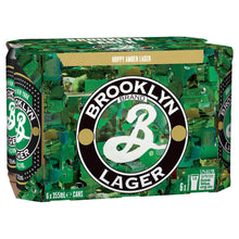 Load image into Gallery viewer, Brooklyn Lager Cans 355ml
