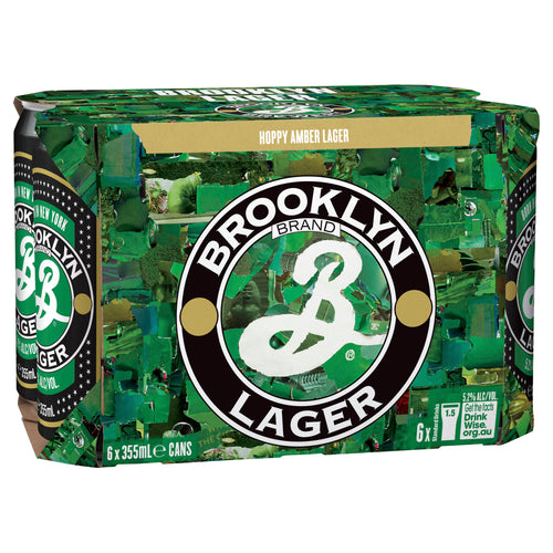 Brooklyn Lager Cans 355ml
