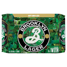 Load image into Gallery viewer, Brooklyn Lager Cans 355mL
