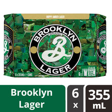 Load image into Gallery viewer, Brooklyn Lager Cans 355mL - Liquor Lab
