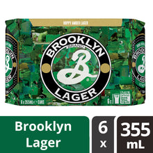 Load image into Gallery viewer, Brooklyn Lager Cans 355mL
