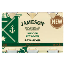Load image into Gallery viewer, Jameson Irish Whiskey Smooth Dry &amp; Lime 6.3% Cans 375mL - Liquor Lab
