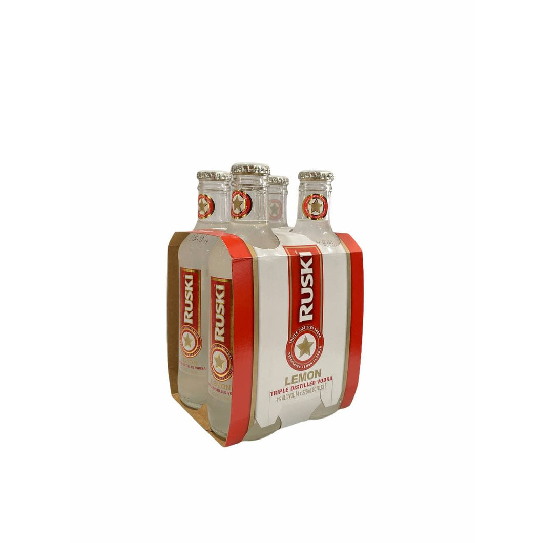 Ruski Lemon Triple Distilled Vodka 275mL - Liquor Lab