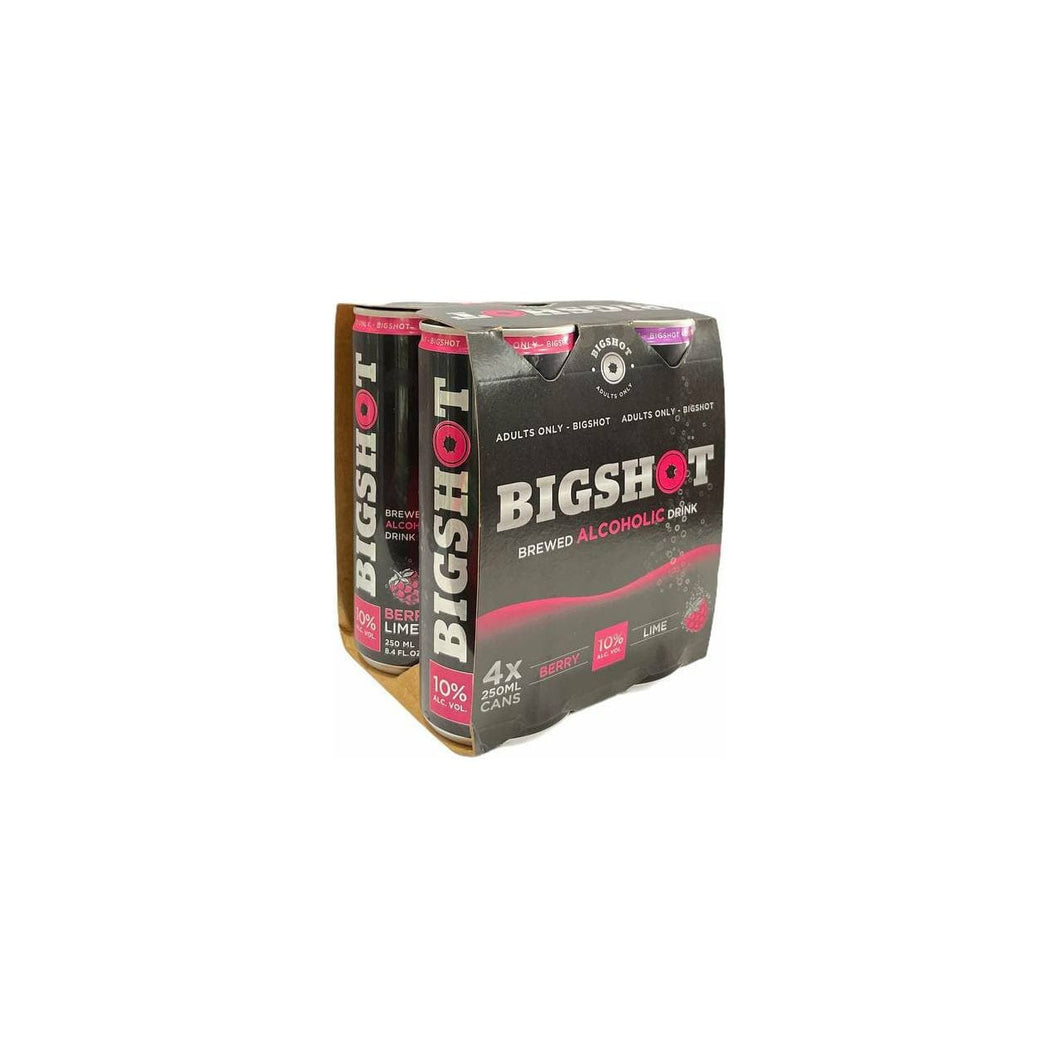 Bigshot Berry Lime 250mL cans 10%
