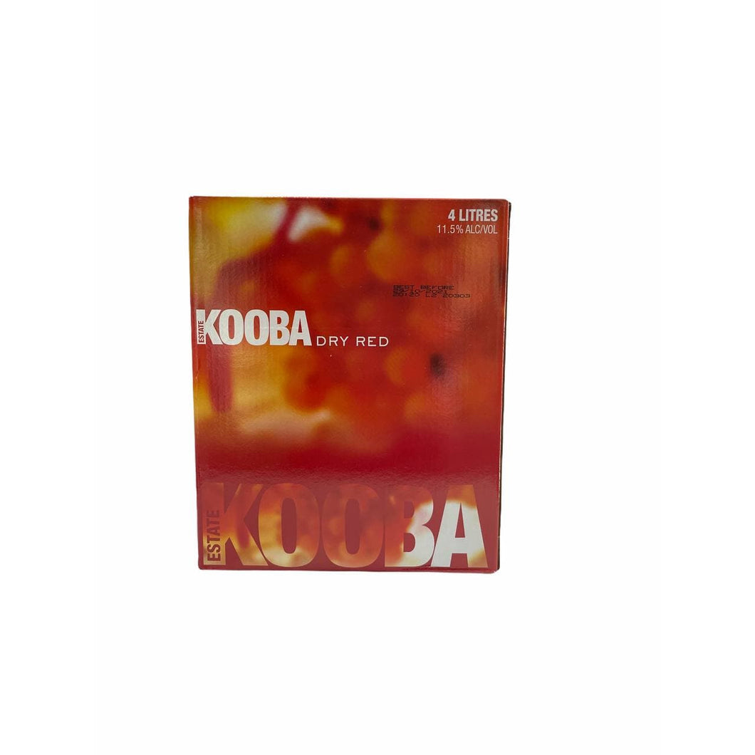 Kooba Estate Dry Red 4Ltr - Liquor Lab