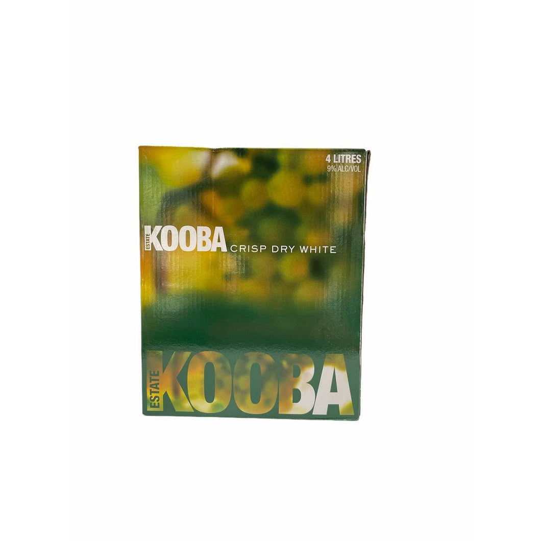 Kooba Estate Crisp Dry White 4Ltr - Liquor Lab